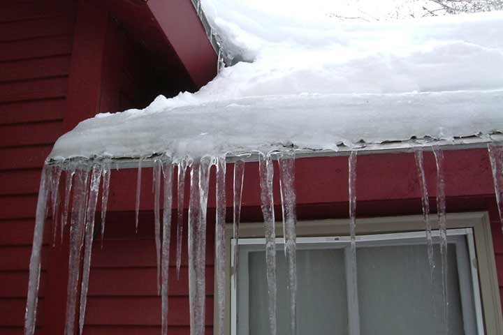 Ice Dam Damage